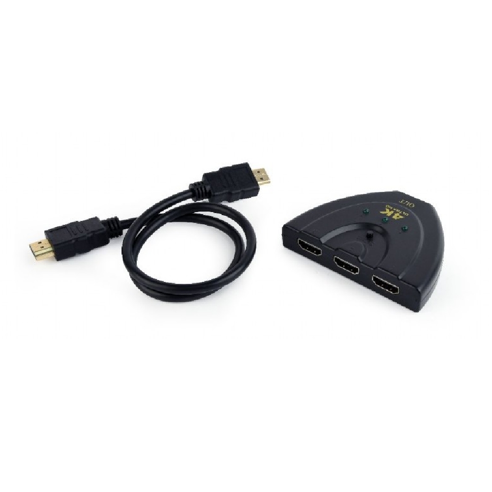 HDMI switch 3 port Gembird fotó, illusztráció : DSW-HDMI-35