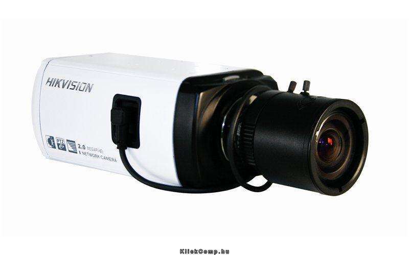 IP Box kamera, beltéri, 2MP1600x1200, H264, DC, DandNICR, audio, I/O, SD, PoE fotó, illusztráció : DS-2CD853F-E