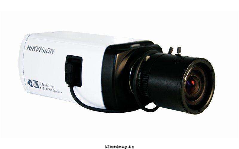 IP Box kamera, beltéri, 5MP2560x1920, H264, DC, DandNICR, audio, I/O, SD, PoE fotó, illusztráció : DS-2CD883F-E