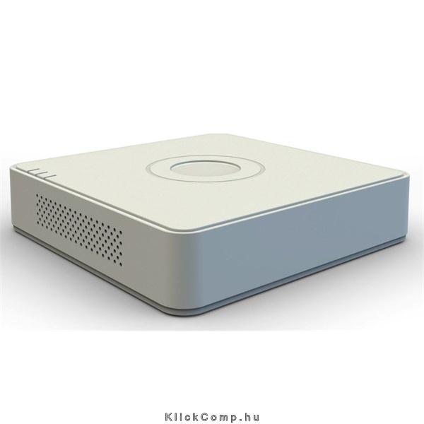 DVR 4port 1920x1080/100fps 1xSata HDMI Audio Hikvision TurboHD fotó, illusztráció : DS-7104HQHI-SH