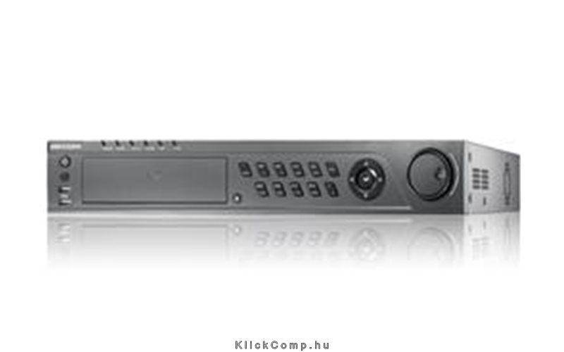 DVR, 32 csatorna, 960H/800fps, D1/800fps, CIF/800fps, 4x SATA HDD, HDMI, I/O, a fotó, illusztráció : DS-7332HWI-SH