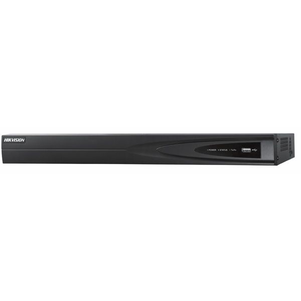 NVR 16 csatorna, 160Mbps rögzítési sávszélesség, H.264, HDMI+VGA, 2xUSB, 1x Sat fotó, illusztráció : DS-7616NI-E1_A