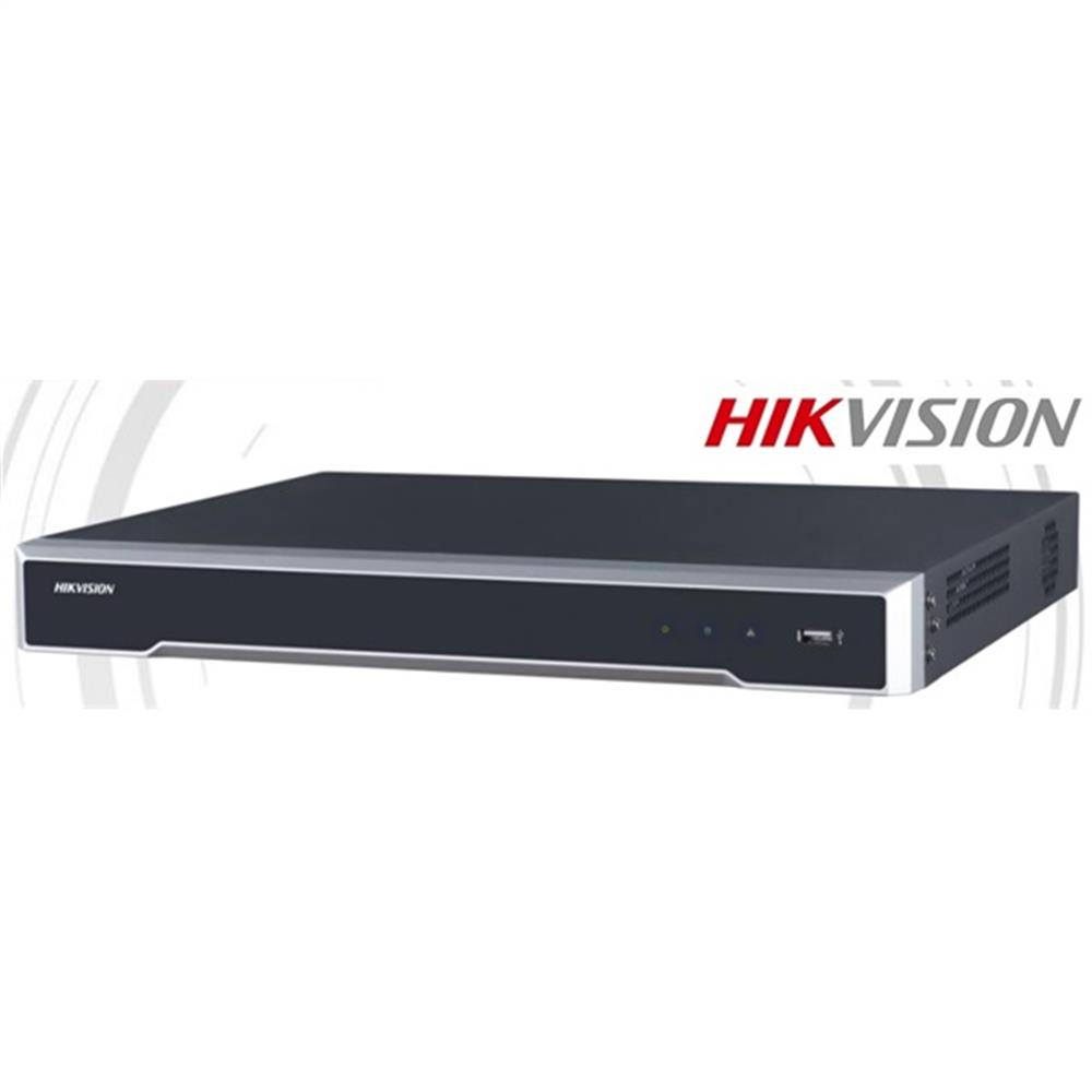 NVR 16 csatorna 160Mbps H265 HDMI+VGA 2x USB 2x Sata I/O Hikvision fotó, illusztráció : DS-7616NI-K2