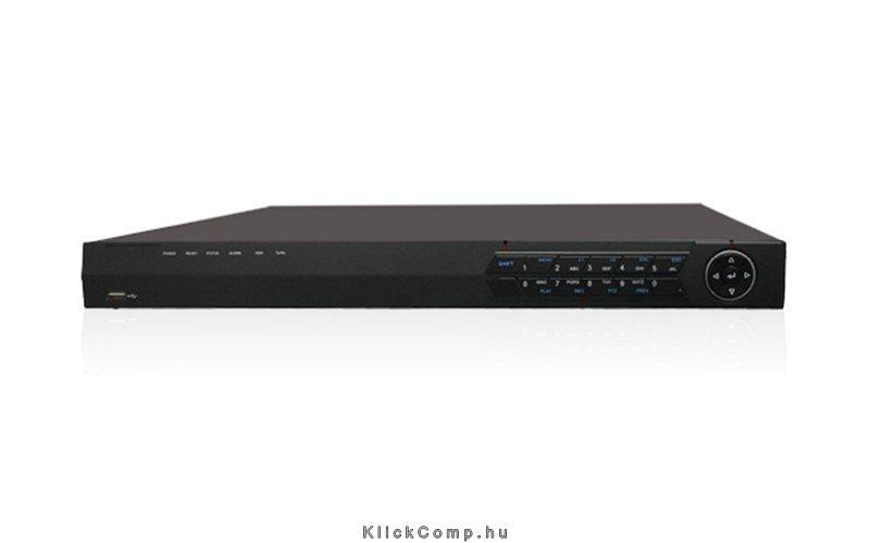 NVR, 16 csatorna, 80Mbps rögzítési, 240Mbps kliensirányú sávszélesség, H.264, H fotó, illusztráció : DS-7616NI-ST