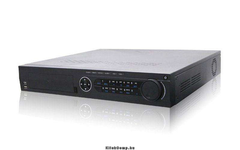 NVR, 32 csatorna, 160Mbps rögzítési/kliensirányú sávszélesség, H.264, HDMI+VGA, fotó, illusztráció : DS-7732NI-ST