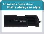 32GB USB2.0 Fekete DT100G2/32GB PenDrive fotó, illusztráció : DT100G2_32GB