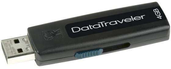 Pendrive 4GB, DT100 5 év szervizben gar. fotó, illusztráció : DT100_4GB