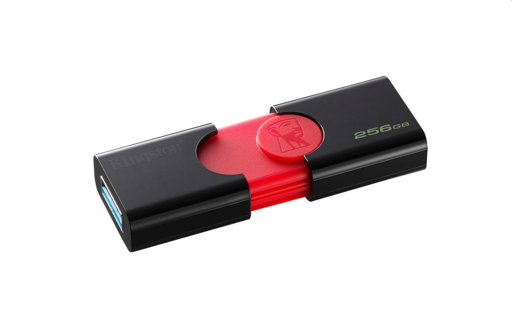 256GB PenDrive USB3.0 Fekete Kingston DT106/256GB Flash Drive fotó, illusztráció : DT106_256GB