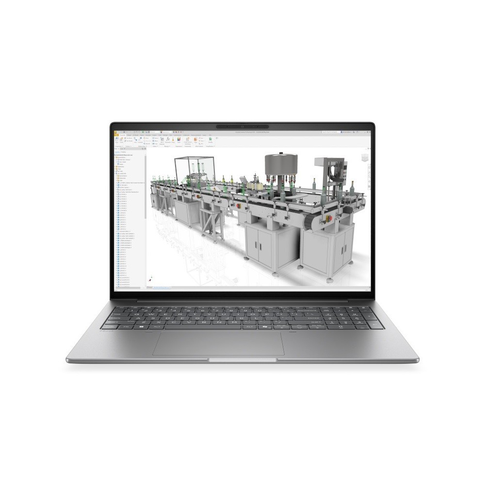 HP ZBook laptop 16  1920x1200 Core Ultra7 356H  24GB 1TB Win11 fotó, illusztráció : DT3F4ET