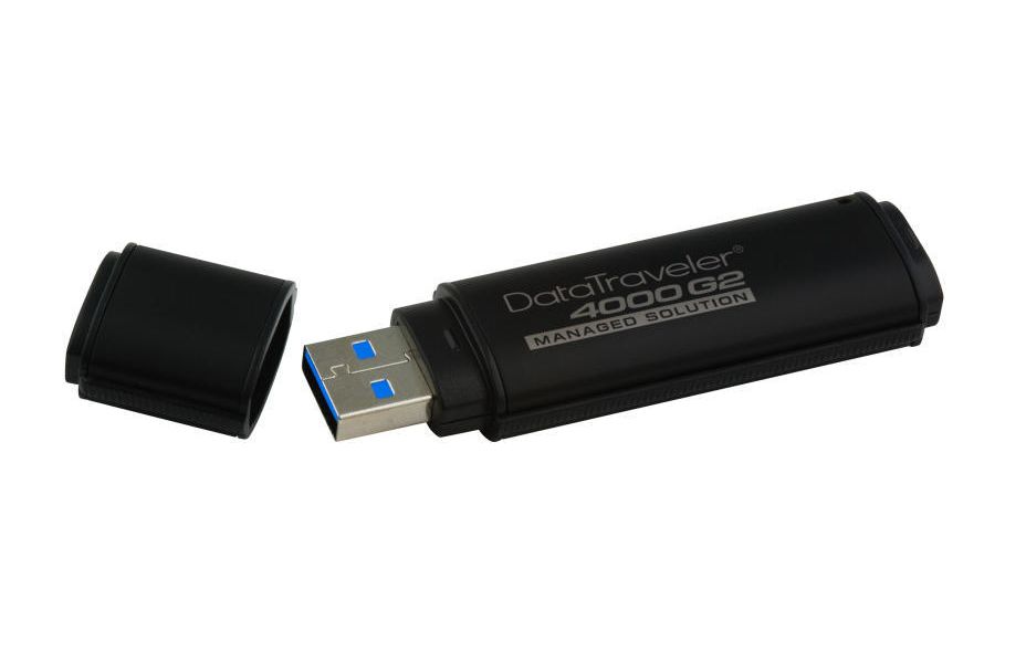 8GB PenDrive USB3.0 Fekete Kingston DT4000G2M-R/8GB Management Ready Flash Driv fotó, illusztráció : DT4000G2M-R_8GB