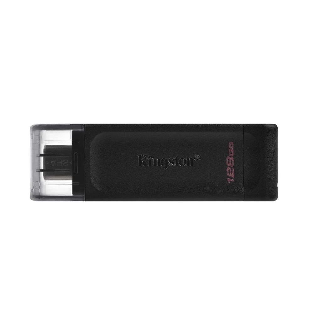 128GB Pendrive USB3.1 fekete Kingston DataTraveler 70 fotó, illusztráció : DT70_128GB