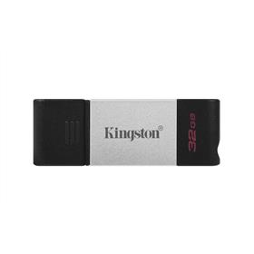 32GB Pendrive USB3.2 ezüst Kingston DataTraveler 80