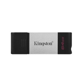 64GB Pendrive USB3.2 ezüst Kingston DataTraveler 80