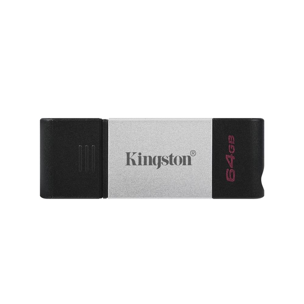 64GB Pendrive USB3.2 ezüst Kingston DataTraveler 80 fotó, illusztráció : DT80_64GB