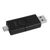 64GB Pendrive USB3.2 fekete Kingston DataTraveler DE DTDE_64GB Technikai adatok