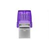 128GB Pendrive USB3.2 lila Kingston DataTraveler Duo 3CG3 DTDUO3CG3_128GB Technikai adatok