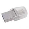 128GB PenDrive USB3.1 C/USB3.1 A Ezüst színű Kingston Flash Drive
