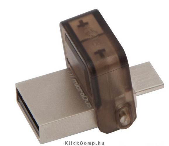 8GB PenDrive micro-USB2.0 / USB2.0 Barna DTDUO/8GB fotó, illusztráció : DTDUO_8GB