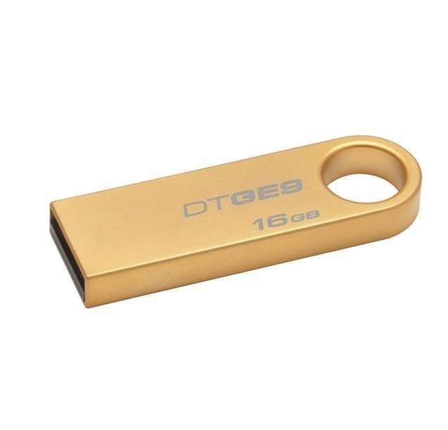 16GB PenDrive USB2.0 Arany KINGSTON DTGE9/16GB fotó, illusztráció : DTGE9_16GB