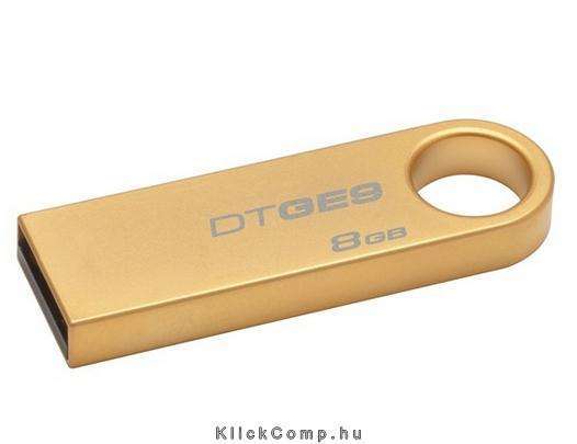 8GB PenDrive USB2.0 Arany DTGE9/8GB fotó, illusztráció : DTGE9_8GB