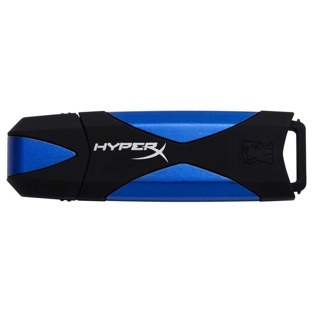 64GB PenDrive USB3.0 Kék-Fekete KINGSTON HyperX DTHX30/64GB fotó, illusztráció : DTHX30_64GB