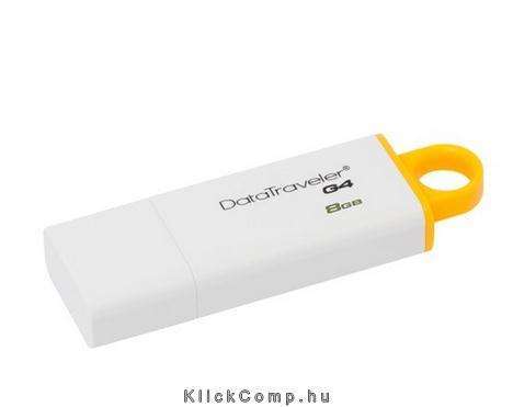8GB PenDrive USB3.0 Sárga-Fehér DTIG4/8GB fotó, illusztráció : DTIG4_8GB