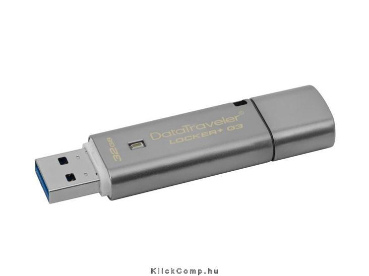 32GB Pendrive USB3.0 ezüst Kingston DataTraveler LPG3 fotó, illusztráció : DTLPG3_32GB