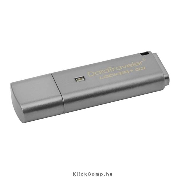 8GB PenDrive USB3.0 Ezüst Kingston DTLPG3/8GB Automatic Data Security Flash Dri fotó, illusztráció : DTLPG3_8GB