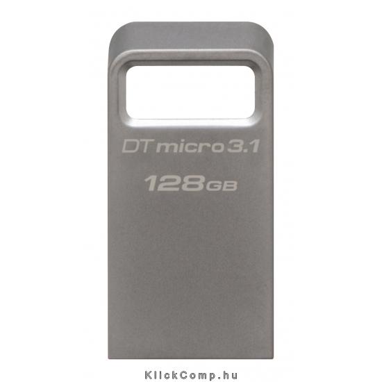 128GB PenDrive Micro USB3.1 A Ezüst Kingston DTMC3/128GB Flash Drive fotó, illusztráció : DTMC3_128GB