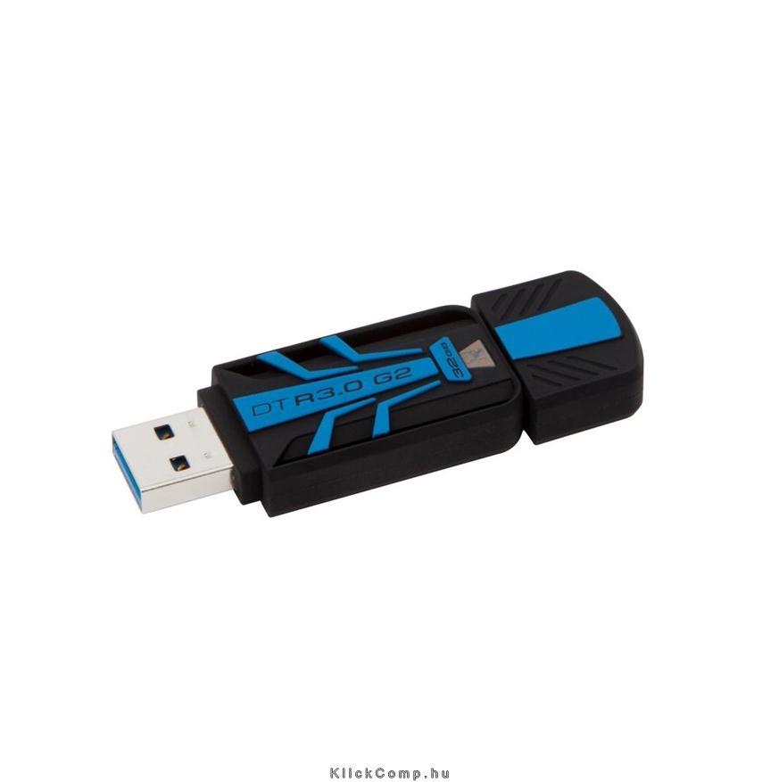 32GB PenDrive USB3.0 Fekete-Kék DTR30G2/32GB fotó, illusztráció : DTR30G2_32GB