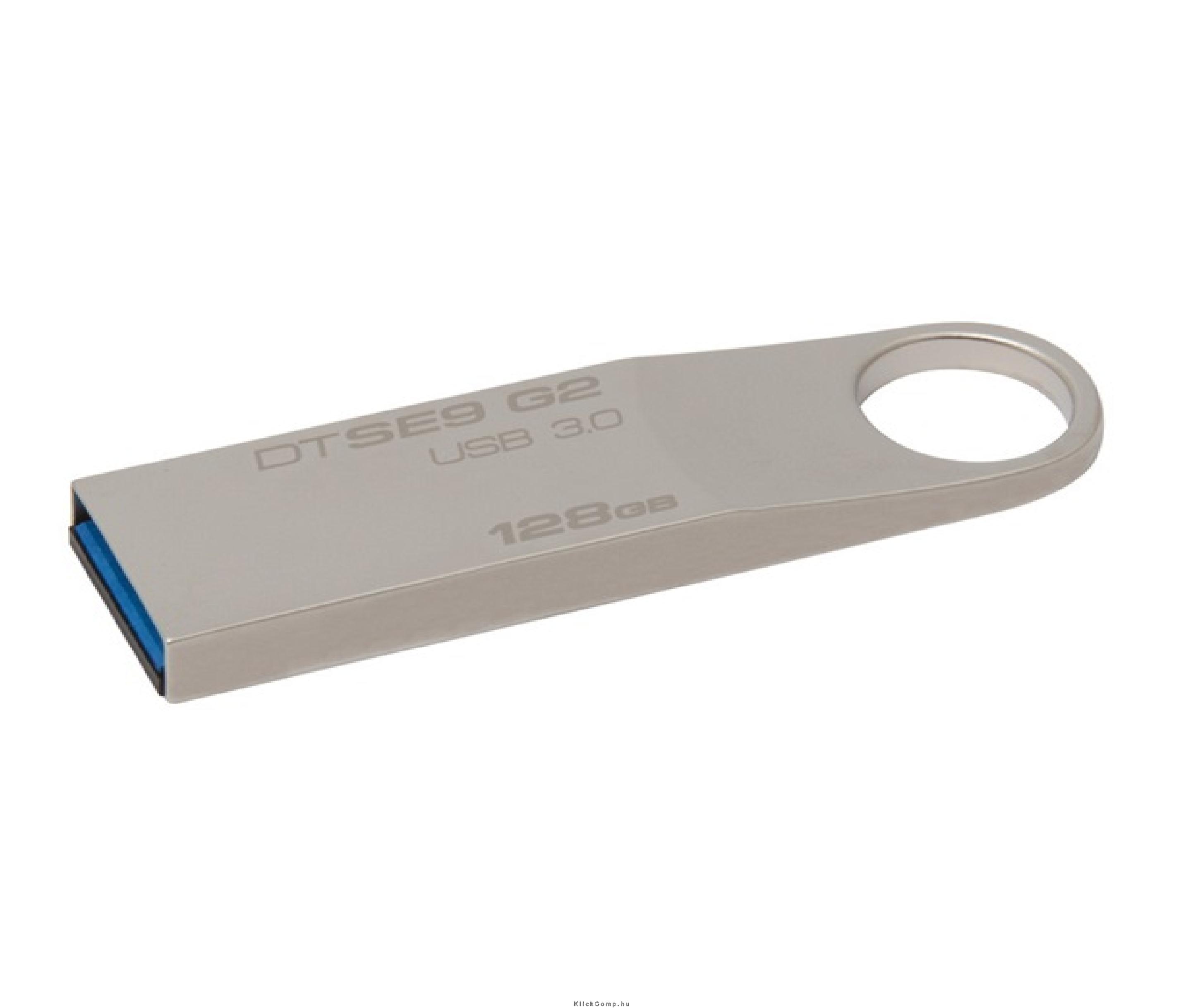 128GB PenDrive USB3.0 Ezüst Kingston DTSE9G2/128GB Flash Drive fotó, illusztráció : DTSE9G2_128GB