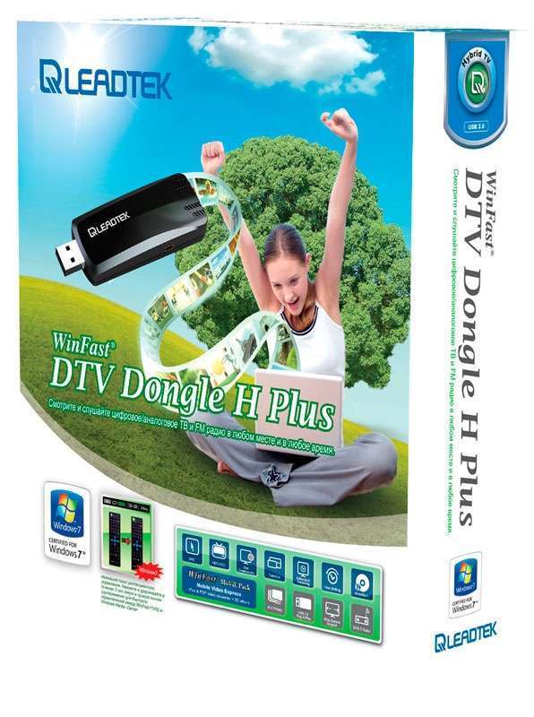 Leadtek TV tuner USB DTV H Plus Hybrid Analóg+Digitális,távirán (2 év) - Már ne fotó, illusztráció : DTV DONGLE H PLUS
