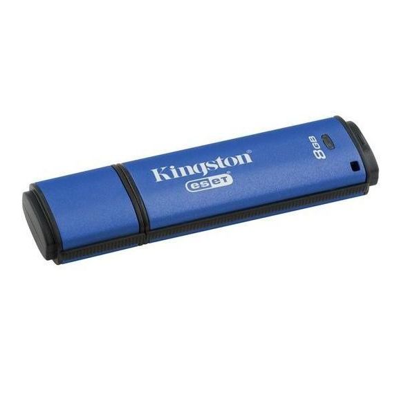 8GB PenDrive USB3.0 Kék +ESET Anti-Virus Kingston DTVP30AV/8GB Flash Drive fotó, illusztráció : DTVP30AV_8GB