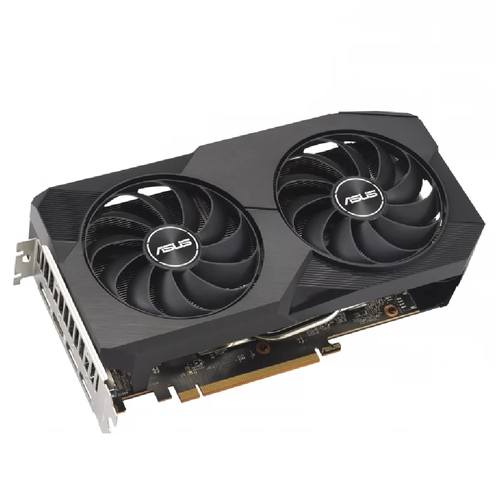 VGA RX6600 8GB GDDR6 128bit PCIe Asus AMD Radeon RX6600 DUAL videokártya fotó, illusztráció : DUAL-RX6600-8G-V2