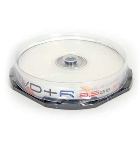 DVD DISK +R 8.5 GB OMEGA FREESTYLE 8x kétrétegű Double Layer 10db heng - Már ne fotó, illusztráció : DVDFplus8DLB10