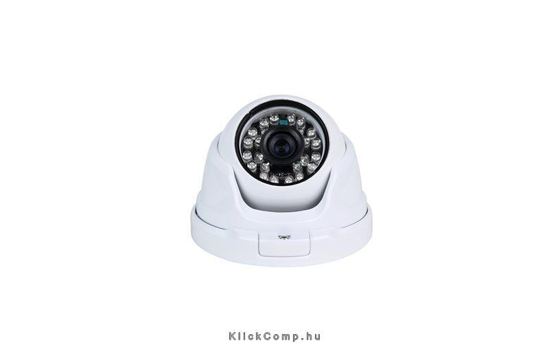 Dome kamera analóg, kültéri, 800TVL, CMOS, 3,6mm, D&NICR, IR20m, IP66, vandálbi fotó, illusztráció : DW20-CM1099-ICR