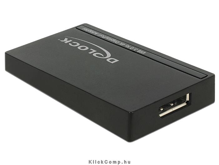 USB3.0 - Displayport 4K adapter Delock 62581 fotó, illusztráció : Delock-62581
