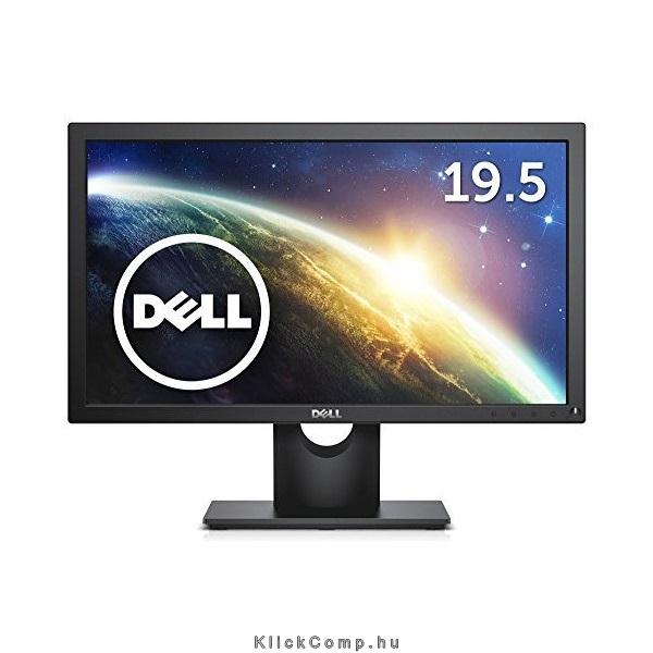 Monitor 19.45  1600x900 VGA DVI-D DELL E2016H fotó, illusztráció : E2016H_205730