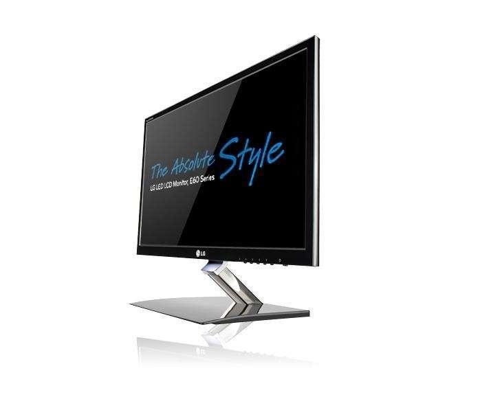 FullHD super slim LED lcd monitor, ffekete, DVI, HDMI, 5M:1 fotó, illusztráció : E2260V-PN