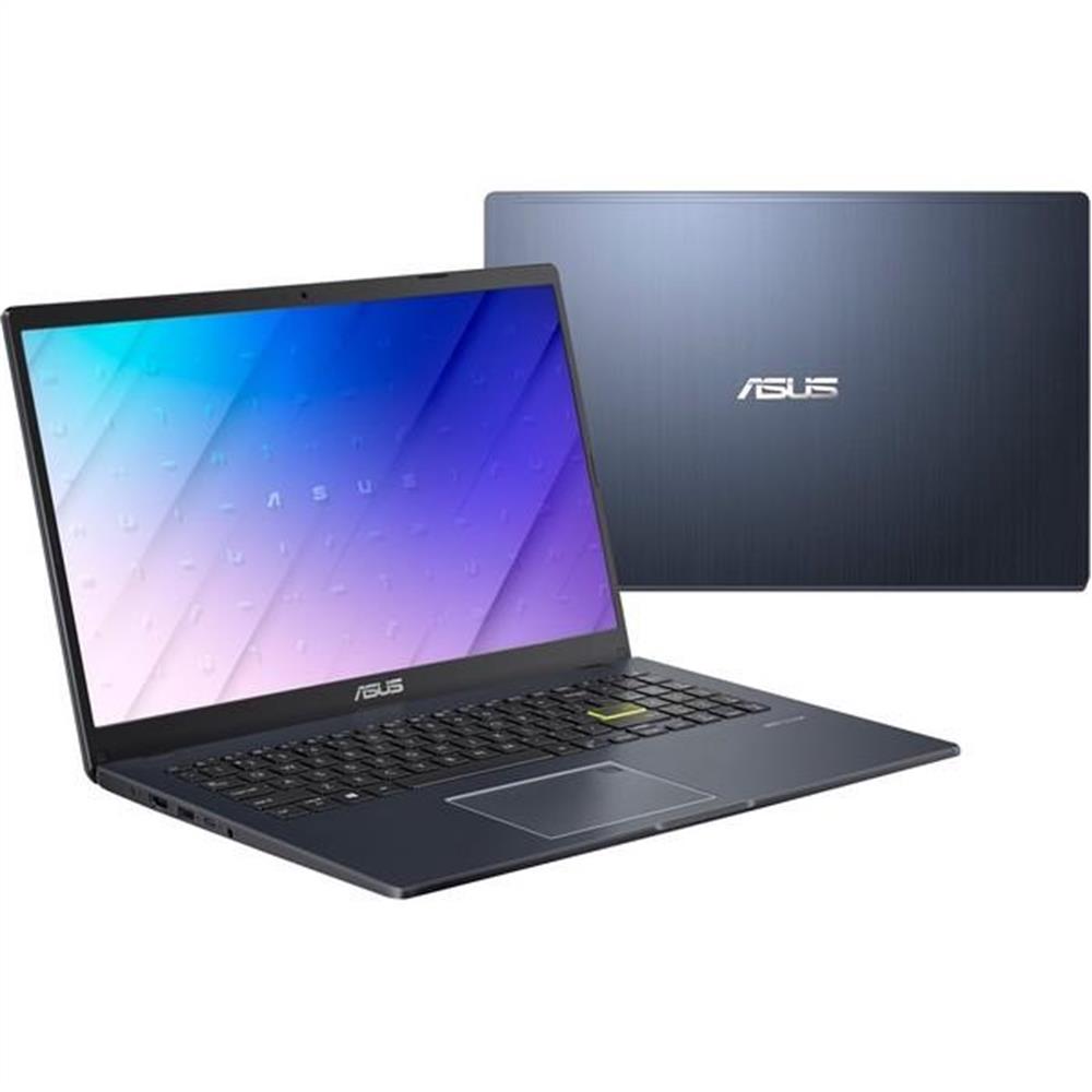 Asus VivoBook laptop 15,6  HD N4020 4GB 128GB UHD W11 fekete Asus VivoBook E510 fotó, illusztráció : E510MA-BR1007WS