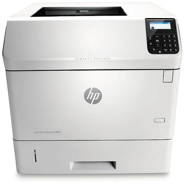 Lézer nyomtató mono HP LaserJet Enterprise M606dn fotó, illusztráció : E6B72A