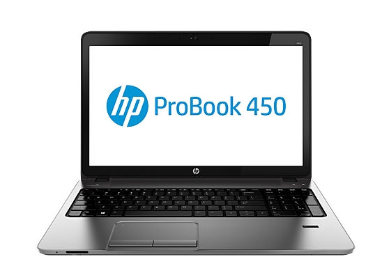 HP Probook 450 notebook, 15,6 , i5 4200M, 4GB, 500GB HDD, Intel HD 4400, DOS, M fotó, illusztráció : E9Y54EA-AKC