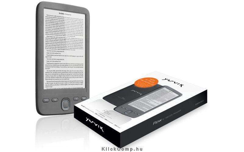 YARVIK Flow 6  eBook olvasó Szürke fotó, illusztráció : EBR060