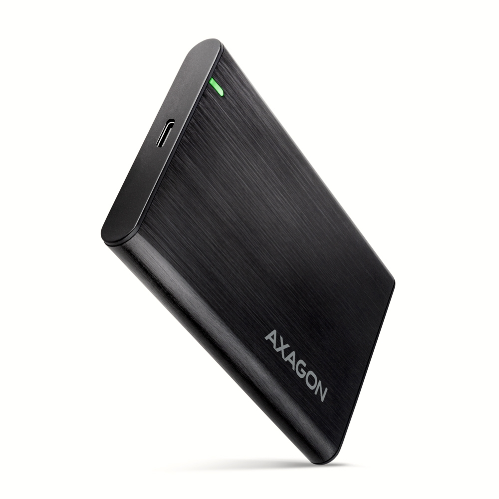 HDD ház 2.5  USB3.2 HDD/SSD alumínium, csavar nélküli, Axagon - Már nem forgalm fotó, illusztráció : EE25-A6C