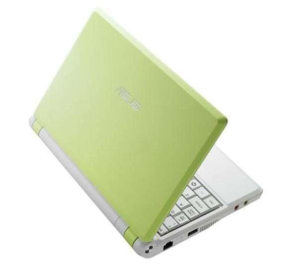 ASUS EEE-PC-4G-BU018 EEE-PC 7 /512MB/4GB Linux Zöld ASUS netbook mini notebook fotó, illusztráció : EEEPC4GGR018