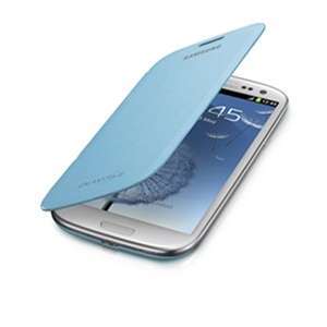 GT-i9300 Galaxy S III. mobiltelefonhoz kék flip tok 6 hónap fotó, illusztráció : EFC-1G6FBESTD