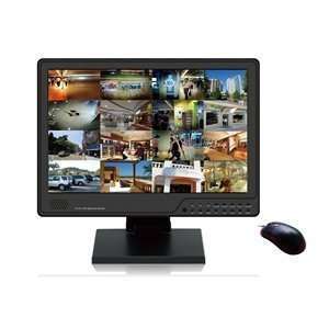 DVR+19  LCD 16 csatornás rögzítő, H264, D1/100fps, CIF/400fps, 1x SATA HDD fotó, illusztráció : EN-6866