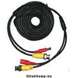 BNC+DC táp kábel 18m fotó, illusztráció : EN-CPV18