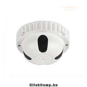 Rejtett kamera füstérzékelő házban analóg, beltéri, 540TVL, 3,6mm Pinhole Lencs fotó, illusztráció : EN-HSDS-38