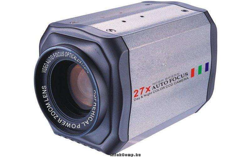 Box kamera analóg, beltéri, 480 TVL, 3,6-97,2mm zoom lencse, RS485 vezérlés fotó, illusztráció : EN-ZB-27HX